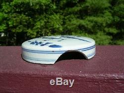 Antique Chinois Bleu Et Blanc En Porcelaine Pot Gingembre
