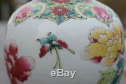 Antique Porcelaine Chinoise De Famille Est Passé De Qianlong