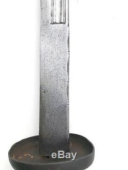 Antiquité Qing Épée Chinoise Queue De Bœuf Dao Saber (sanmai)