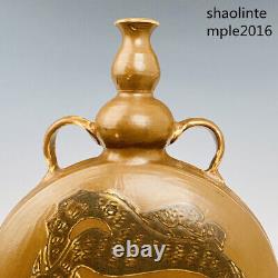 Antiquités Chinoises Song Dynastie Porcelaine Phénix Modèle Bouteille Manuelle Collection