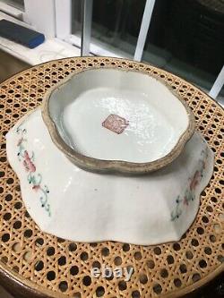 Assiette De Porcelaine Chinoise Antique Yongzheng / Qianlong