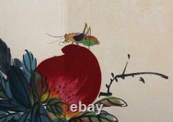 Beaux Peint À La Main Peinture Chinoise Rouleau Livre Qi Baishi Mark 600cm (k25)