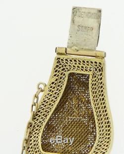 Bracelet Jonc Antique Et Grand Bracelet En Émail Sculpté En Argent Sterling