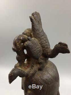 Bronze Antique Chinois Figure Immortelle Taoïste Dynastie Des Xiwangmu Ming