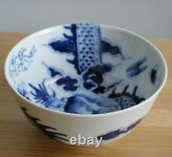 Chine Antique Dragon Porcelaine Blue Et White Ceramic Bowl Chine