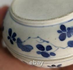 Chinese Antique Porcelaine Blue & White Box Kangxi / Yongzheng Épave Ca Mau