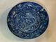Chinese Blue & White Porcelaine Bowl / Assiette 5 Claw Dragon Décoration Kangxi Mark