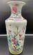 Chinese Fine Antique Famille Vase Rose