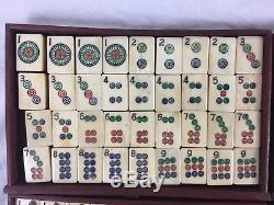 Coffret Chinois Antique Mah Jong, Complet