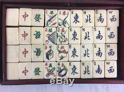 Coffret Chinois Antique Mah Jong, Complet