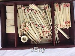 Coffret Chinois Antique Mah Jong, Complet