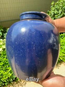 Collection Immobilier Chinois Antique Bleu Porcelaine Jar