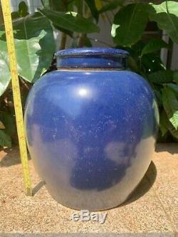 Collection Immobilier Chinois Antique Bleu Porcelaine Jar