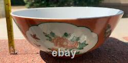 Collection Immobilière Chinese Antique Porcelain Famille Rose Bowl