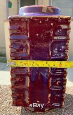 Domaine Old House Chinese Antique Yaobiang Glaze Rouge Violet Vase