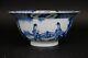 Grand 21.2 Cm Antique Porcelaine Chinoise Klapmuts Bowl Dames Kangxi 1662-1722
