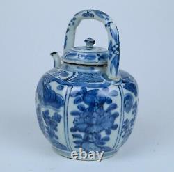 Merveilleuse Théière De Porcelaine Wanli Jingdezhen C 1600