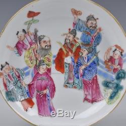 Paire De Porcelaine Chinoise 19ème Siècle Famille Rose