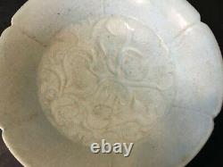 Pivoine Chinoise Antique Qingbai-carved Floriforme Bowl, Dynastie Song
