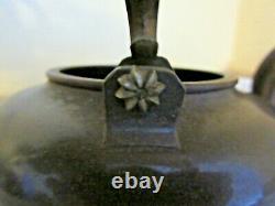 Poignée/bouton Chinois Antique De Laiton De Poterie De Yixing