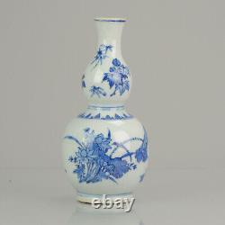 Porcelaine Chinoise De Haute Qualité 17e C Transition Double Gourd Vase Chine