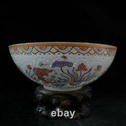 Porcelaine Chinoise Faite À La Main Exquise Animal Pattern Bowls 59203