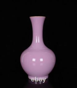 Porcelaine Chinoise Faite À La Main Exquise Vases Monochromatiques 58782