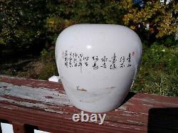 Porcelaine Chinoise Famille Rose Pot D'eau