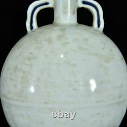 Porcelaine Chinoise Peinte À La Main Exquise Modèle De Dragon Binaural Vase 1841