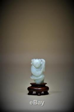 Sculptures De Jade Qing Chinois De Garçon Pendentif