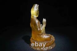 Statue exquise en glaçure fabriquée à la main de l'ancienne Beijing chinoise 41231
