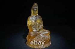 Statue exquise en glaçure fabriquée à la main de l'ancienne Beijing chinoise 41231