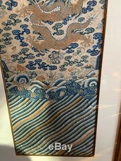 Superbe Antique Broderie Chinoise