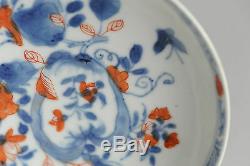 Tasse A Thé Antique En Porcelaine Chinoise 18 Qing Imari Bol Chine Ca 1730-1750 Qianlong