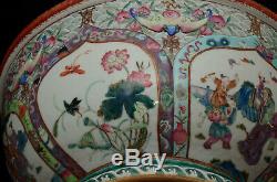 Une Très Rare Et Grande Du 19ème Siècle Porcelaine Chinoise Jardinière / Planteur
