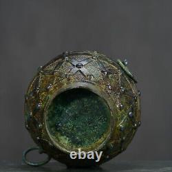 Une belle collection de jarres en bronze de la dynastie Han avec inscription