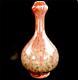 Vase Flambé Chinois En Porcelaine Ail Peach Bloom Cream & Green