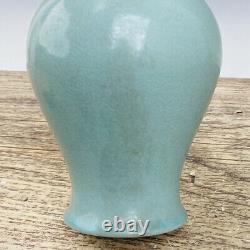 Vase chinois en porcelaine Ru fait main exquis 18143