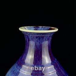 Vases chinois en porcelaine faits à la main, exquis et changés de four 62175.